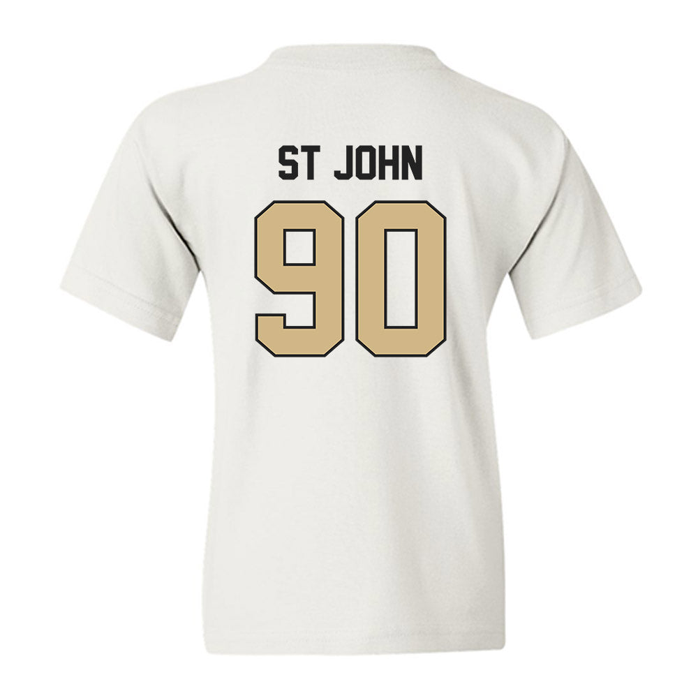 Purdue - NCAA Football : Elijah St John - Classic Shersey Youth T-Shirt-1