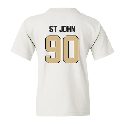 Purdue - NCAA Football : Elijah St John - Classic Shersey Youth T-Shirt-1