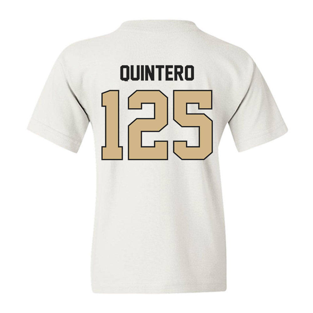 Purdue - NCAA Wrestling : Isaiah Quintero - Classic Shersey Youth T-Shirt-1
