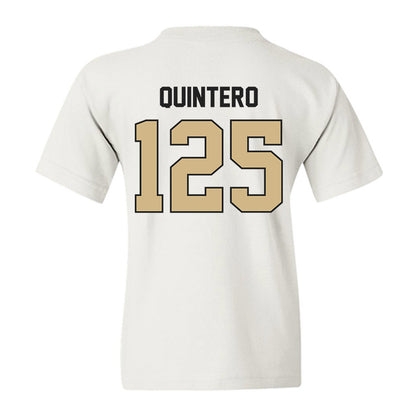 Purdue - NCAA Wrestling : Isaiah Quintero - Classic Shersey Youth T-Shirt-1