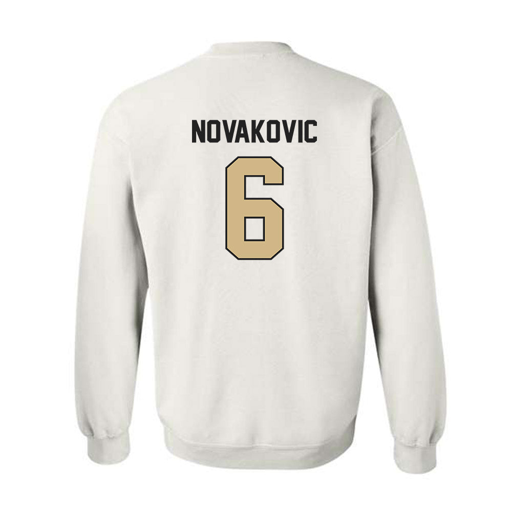 Purdue - NCAA Baseball : James Novakovic - Classic Shersey Crewneck Sweatshirt