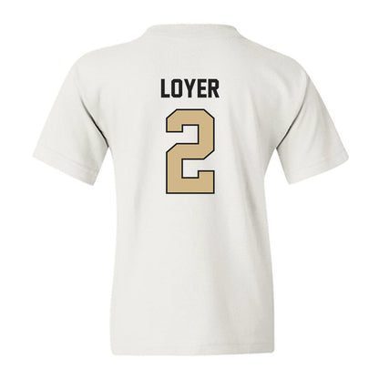Purdue - NCAA Men's Basketball : Fletcher Loyer - Classic Shersey Youth T-Shirt-1