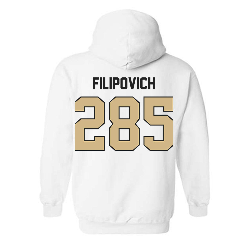 Purdue - NCAA Wrestling : Hayden Filipovich - Classic Shersey Hooded Sweatshirt-1