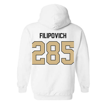 Purdue - NCAA Wrestling : Hayden Filipovich - Classic Shersey Hooded Sweatshirt-1