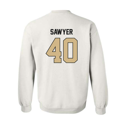 Purdue - NCAA Baseball : Barron Sawyer - Classic Shersey Crewneck Sweatshirt-1