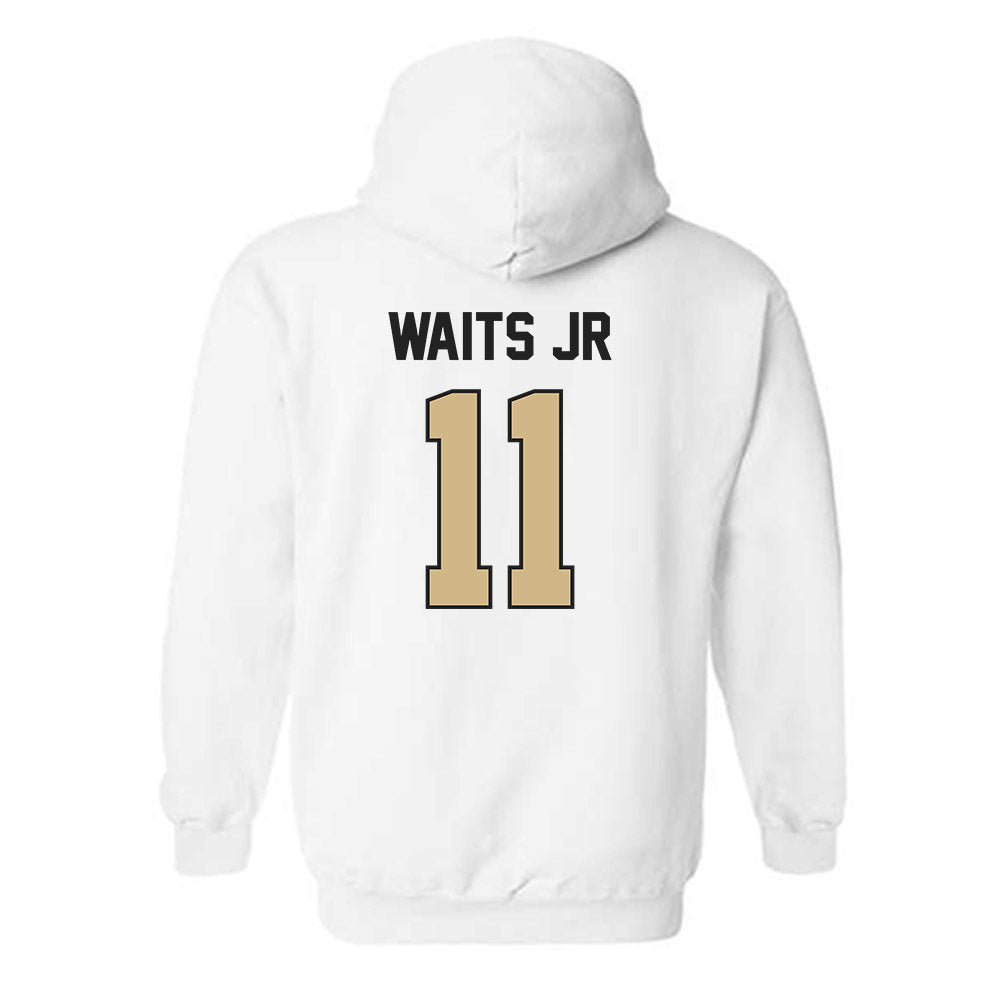 Purdue - NCAA Men's Track & Field : Corey Waits Jr - Classic Shersey Hooded Sweatshirt-1
