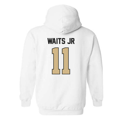 Purdue - NCAA Men's Track & Field : Corey Waits Jr - Classic Shersey Hooded Sweatshirt-1