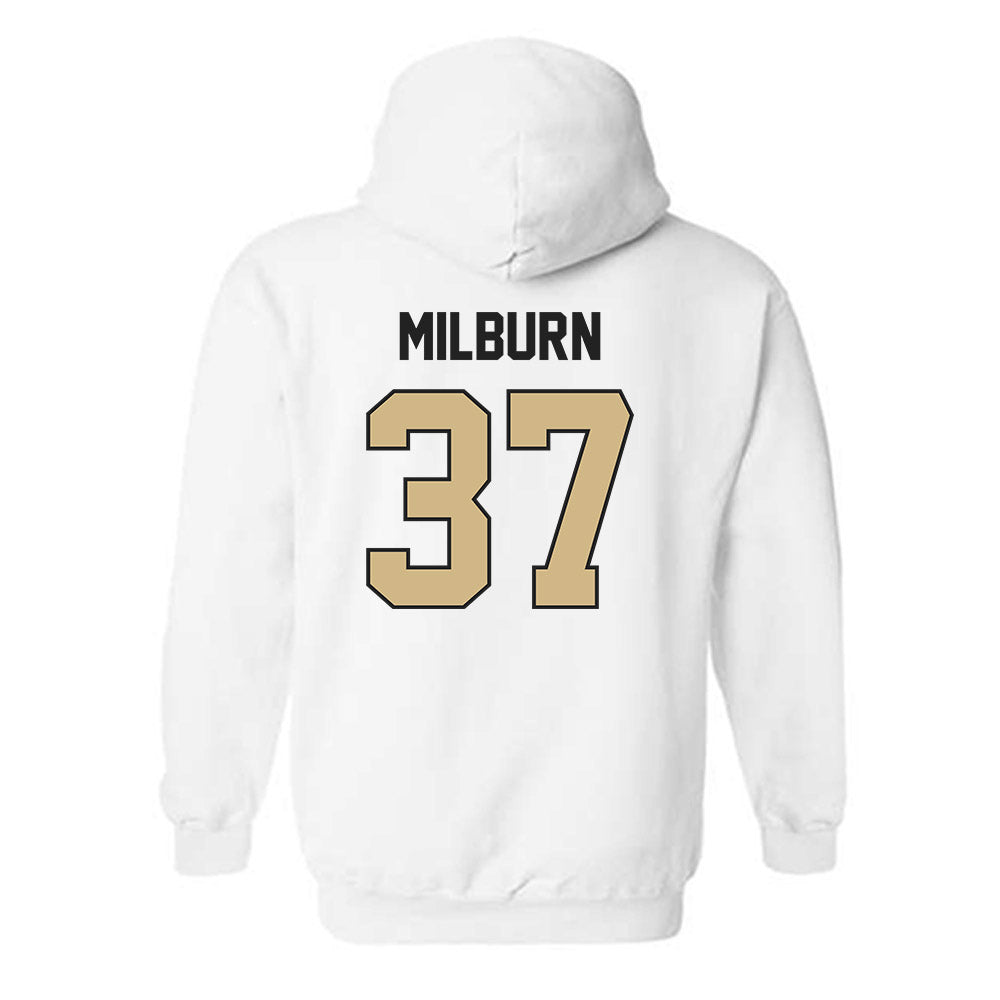 Purdue - NCAA Baseball : Isaac Milburn - Classic Shersey Hooded Sweatshirt-1