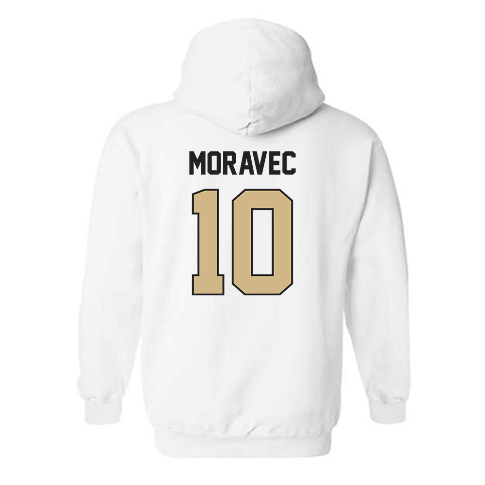 Purdue - NCAA Women's Volleyball : Nataly Moravec - Classic Shersey Hooded Sweatshirt-1