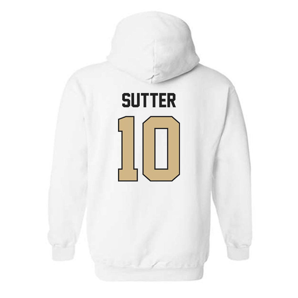 Purdue - NCAA Baseball : Logan Sutter - Classic Shersey Hooded Sweatshirt