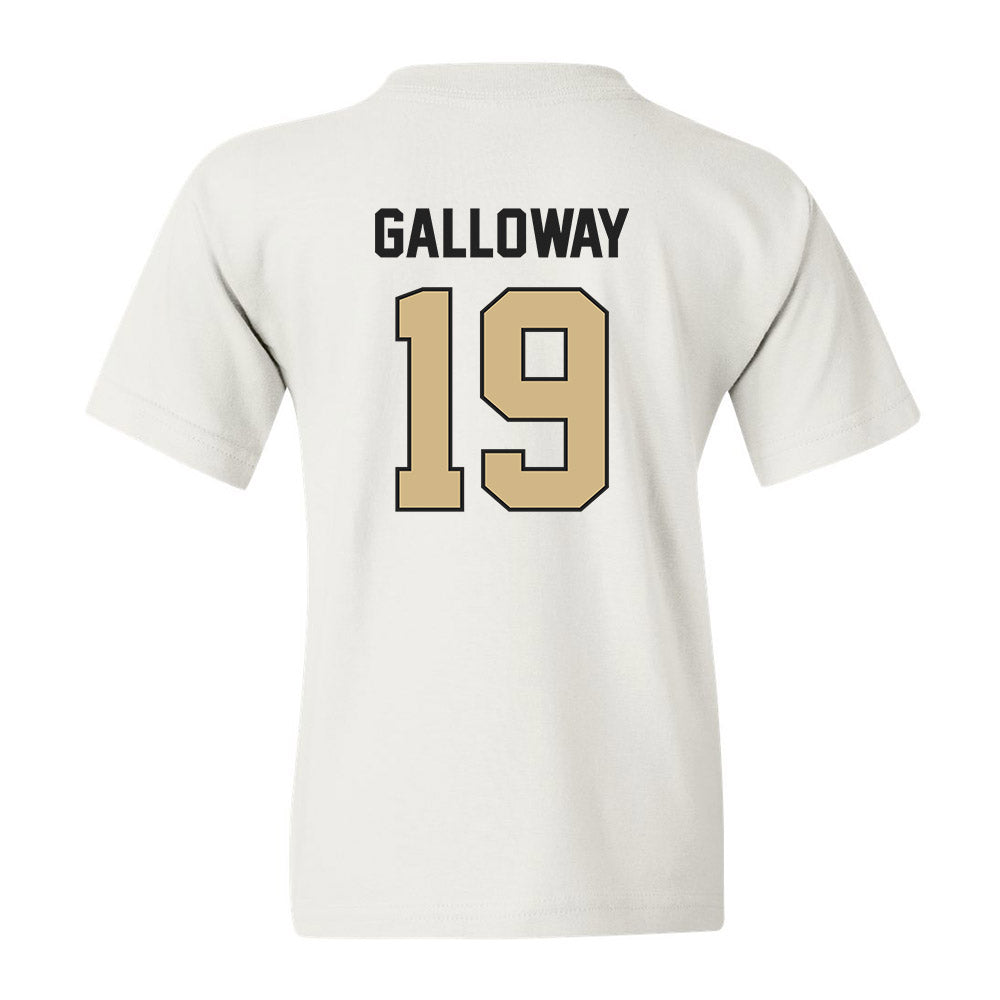 Purdue - NCAA Football : Tayvion Galloway - Youth T-Shirt