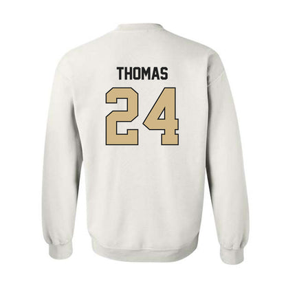 Purdue - NCAA Football : Malachi Thomas - Classic Shersey Crewneck Sweatshirt-1
