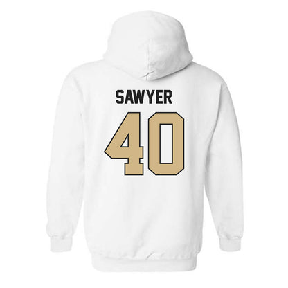 Purdue - NCAA Baseball : Barron Sawyer - Classic Shersey Hooded Sweatshirt-1