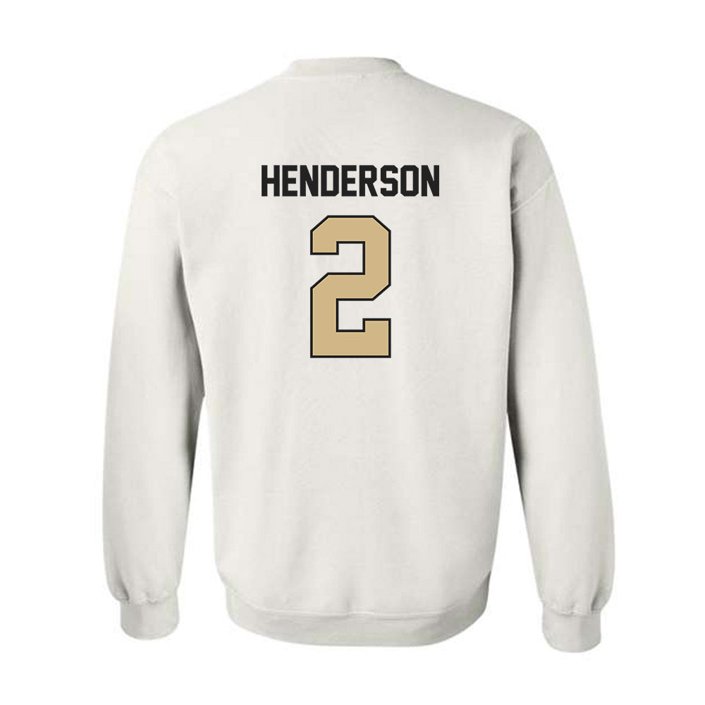 Purdue - NCAA Women's Basketball : Taylor Henderson - Classic Shersey Crewneck Sweatshirt-1