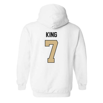 Purdue - NCAA Men's Basketball : Samuel King - Classic Shersey Hooded Sweatshirt-1