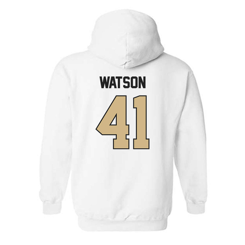 Purdue - NCAA Baseball : Gabriel Watson - Classic Shersey Hooded Sweatshirt-1