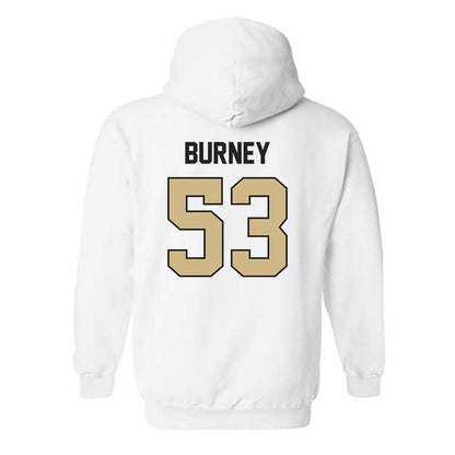 Purdue - NCAA Football : Joshua Burney - Classic Shersey Hooded Sweatshirt-1