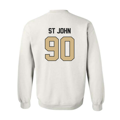 Purdue - NCAA Football : Elijah St John - Classic Shersey Crewneck Sweatshirt-1