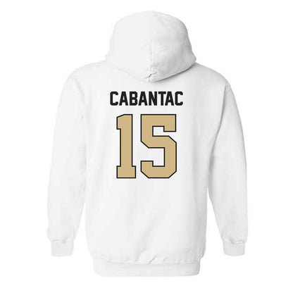 Purdue - NCAA Women's Soccer : Anisten Cabantac - Classic Shersey Hooded Sweatshirt-1
