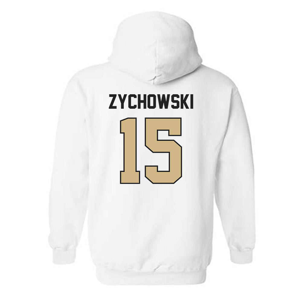 Purdue - NCAA Baseball : Zach Zychowski - Classic Shersey Hooded Sweatshirt-1