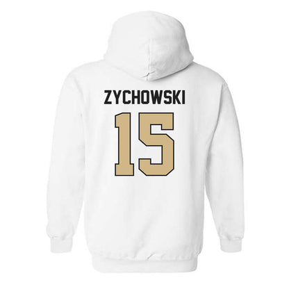 Purdue - NCAA Baseball : Zach Zychowski - Classic Shersey Hooded Sweatshirt-1