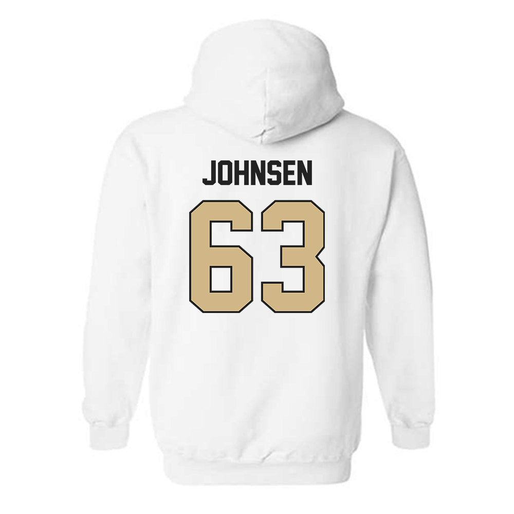 Purdue - NCAA Football : Jimmy Johnsen - Classic Shersey Hooded Sweatshirt-1