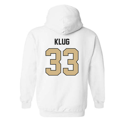 Purdue - NCAA Baseball : Austin Klug - Classic Shersey Hooded Sweatshirt-1