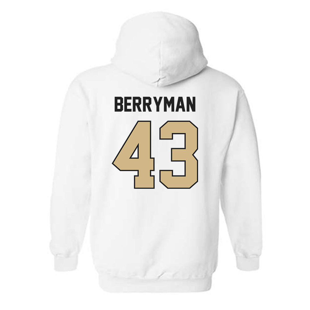 Purdue - NCAA Football : Jackson Berryman - Classic Shersey Hooded Sweatshirt-1