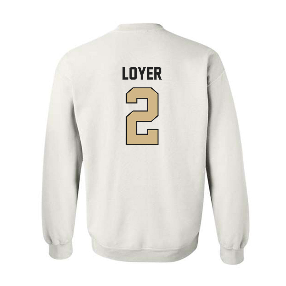 Purdue - NCAA Men's Basketball : Fletcher Loyer - Classic Shersey Crewneck Sweatshirt-1