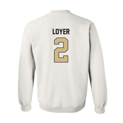 Purdue - NCAA Men's Basketball : Fletcher Loyer - Classic Shersey Crewneck Sweatshirt-1
