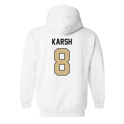 Purdue - NCAA Women's Basketball : Hila Karsh - Classic Shersey Hooded Sweatshirt-1