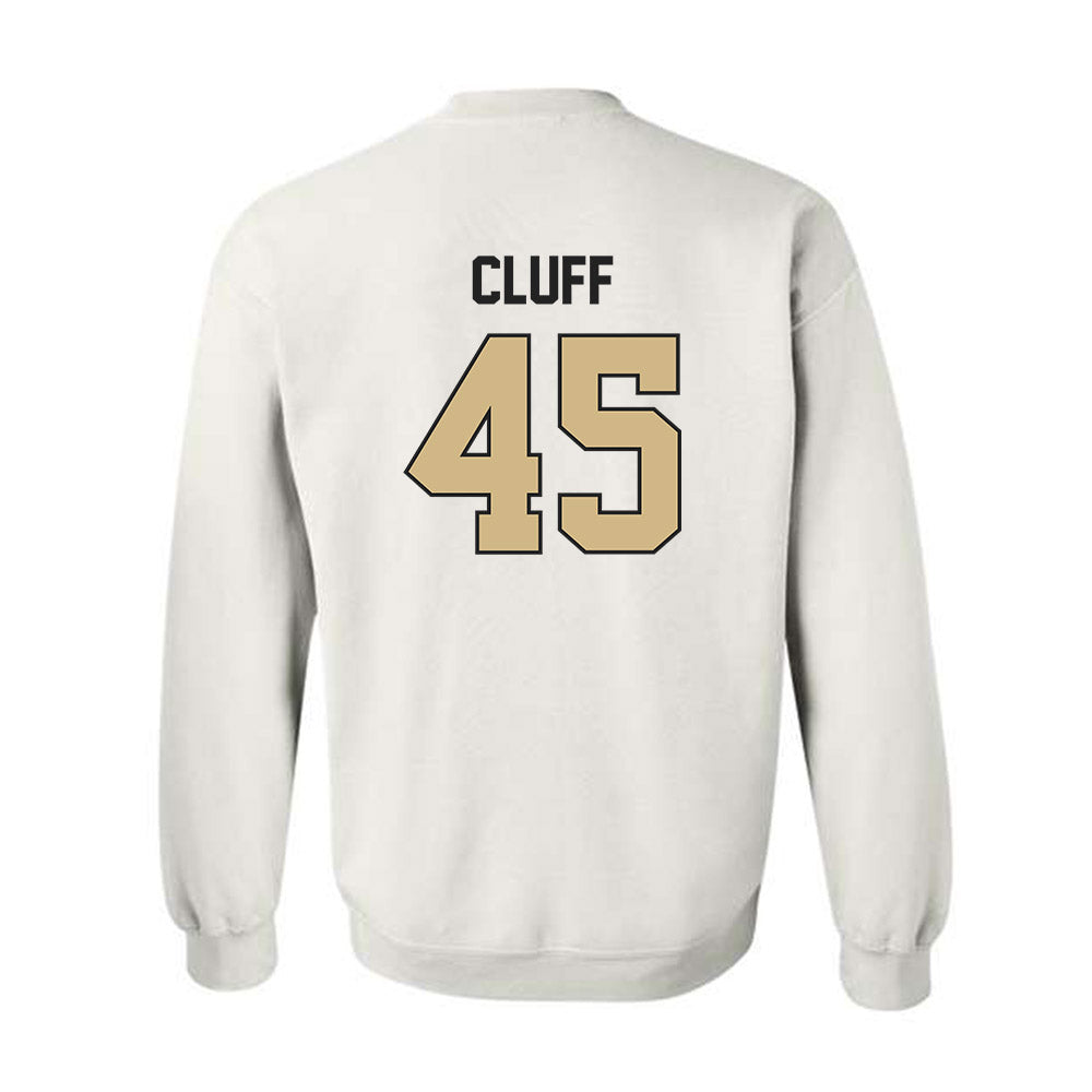 Purdue - NCAA Men's Basketball : Oscar Cluff - Classic Shersey Crewneck Sweatshirt-1