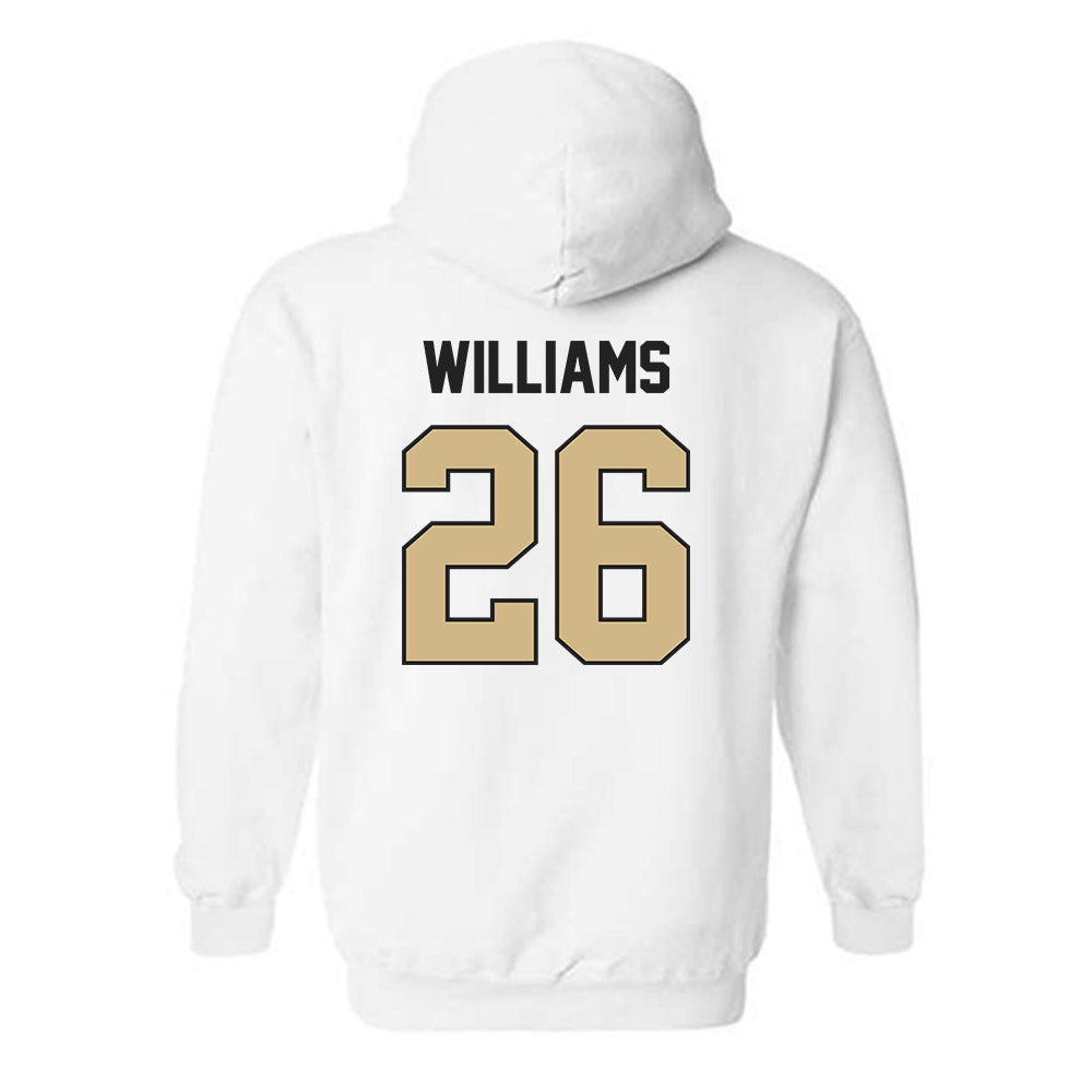 Purdue - NCAA Football : Zeke Williams - Classic Shersey Hooded Sweatshirt-1