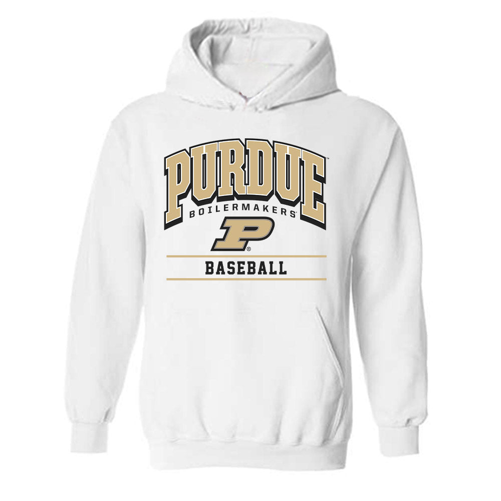 Purdue - NCAA Baseball : Sergio DeCello - Classic Shersey Hooded Sweatshirt-0