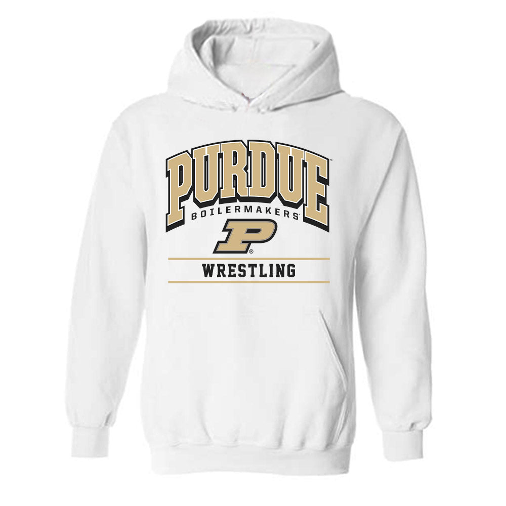 Purdue - NCAA Wrestling : Noah Weaver - Classic Shersey Hooded Sweatshirt-0