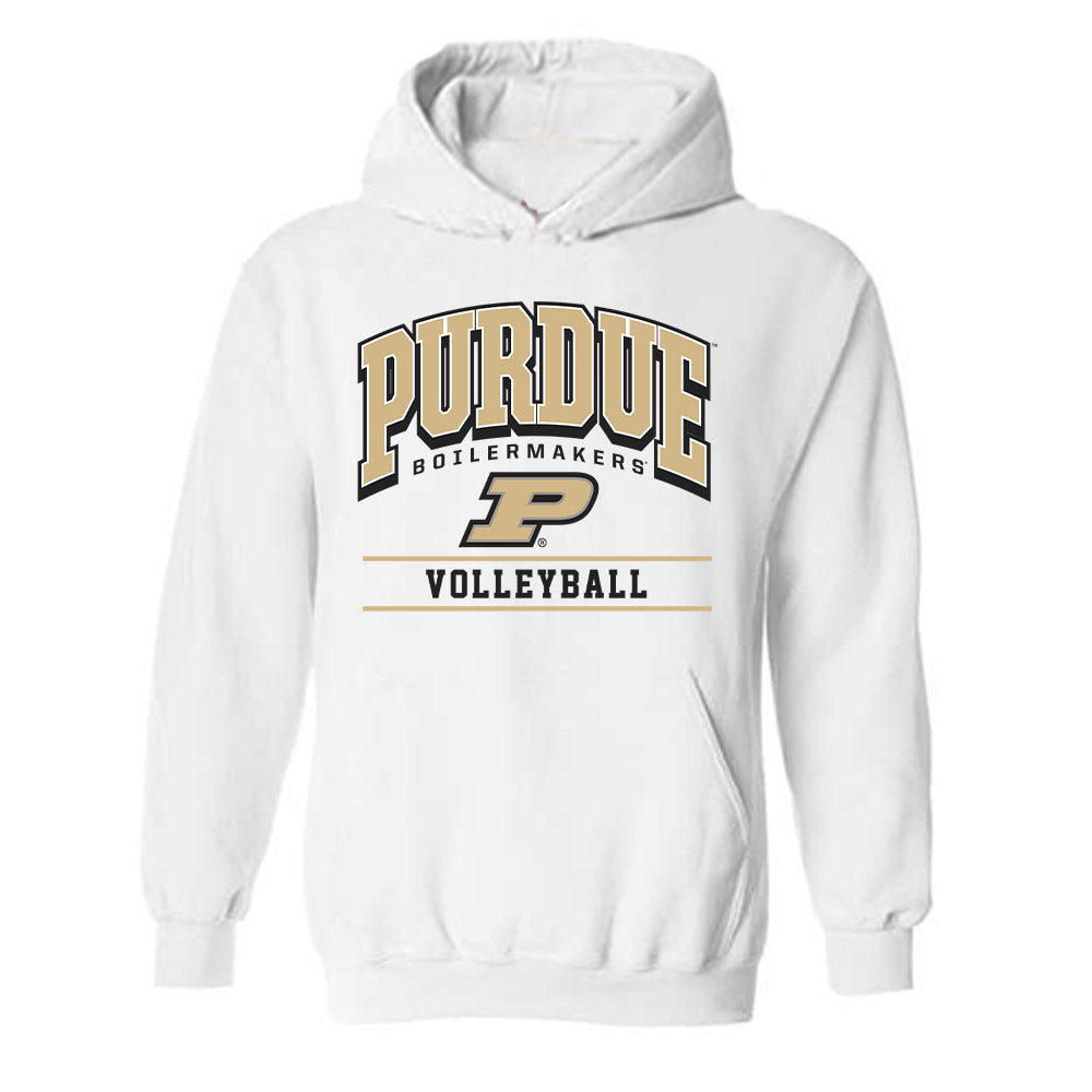 Purdue - NCAA Women's Volleyball : Dior Charles - Classic Shersey Hooded Sweatshirt-0
