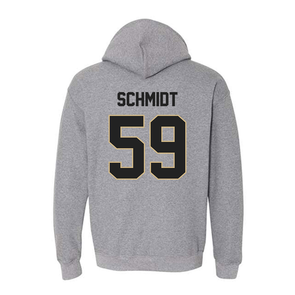Purdue - NCAA Football : Justin Schmidt - Classic Shersey Hooded Sweatshirt-1
