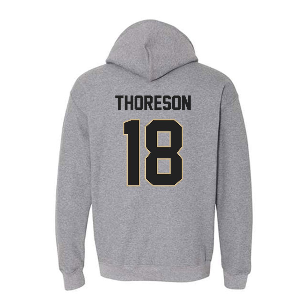 Purdue - NCAA Women's Soccer : Angelina Thoreson - Classic Shersey Hooded Sweatshirt-1