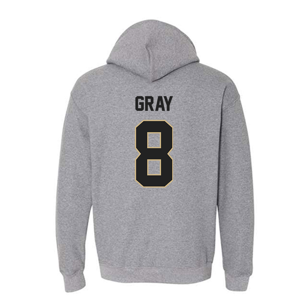 Purdue - NCAA Women's Volleyball : Raven Gray - Classic Shersey Hooded Sweatshirt