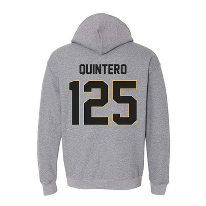 Purdue - NCAA Wrestling : Isaiah Quintero - Classic Shersey Hooded Sweatshirt-1