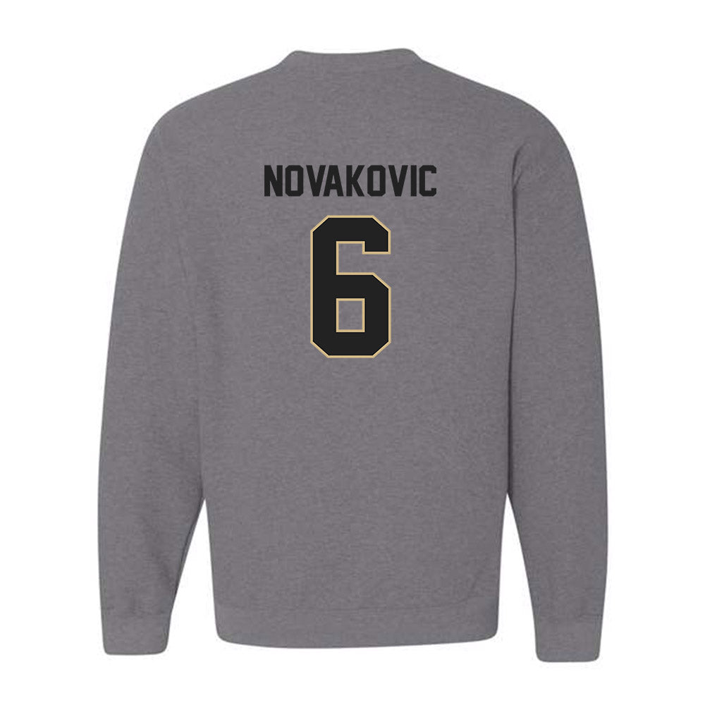 Purdue - NCAA Baseball : James Novakovic - Classic Shersey Crewneck Sweatshirt