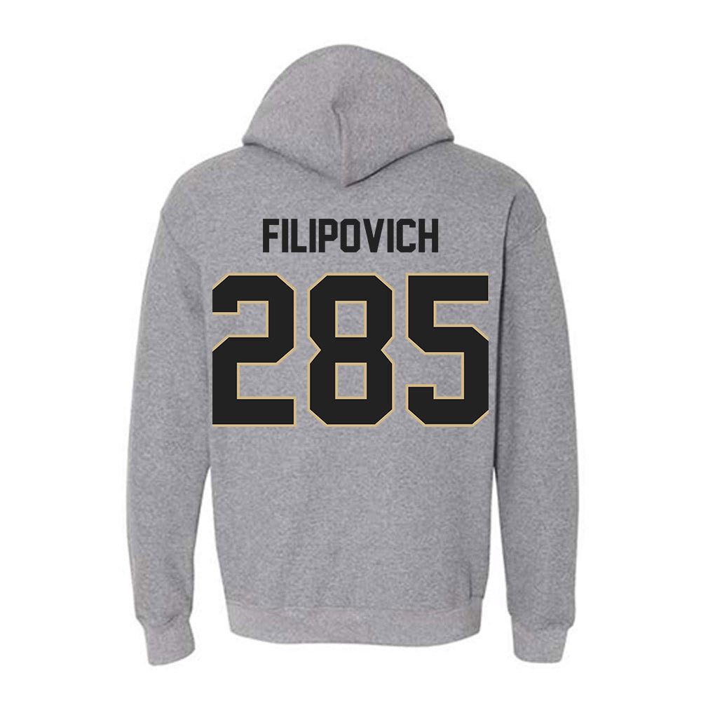 Purdue - NCAA Wrestling : Hayden Filipovich - Classic Shersey Hooded Sweatshirt-1
