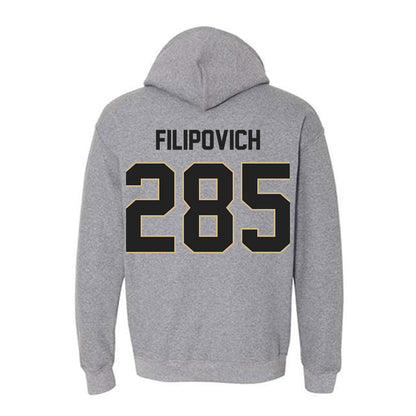 Purdue - NCAA Wrestling : Hayden Filipovich - Classic Shersey Hooded Sweatshirt-1