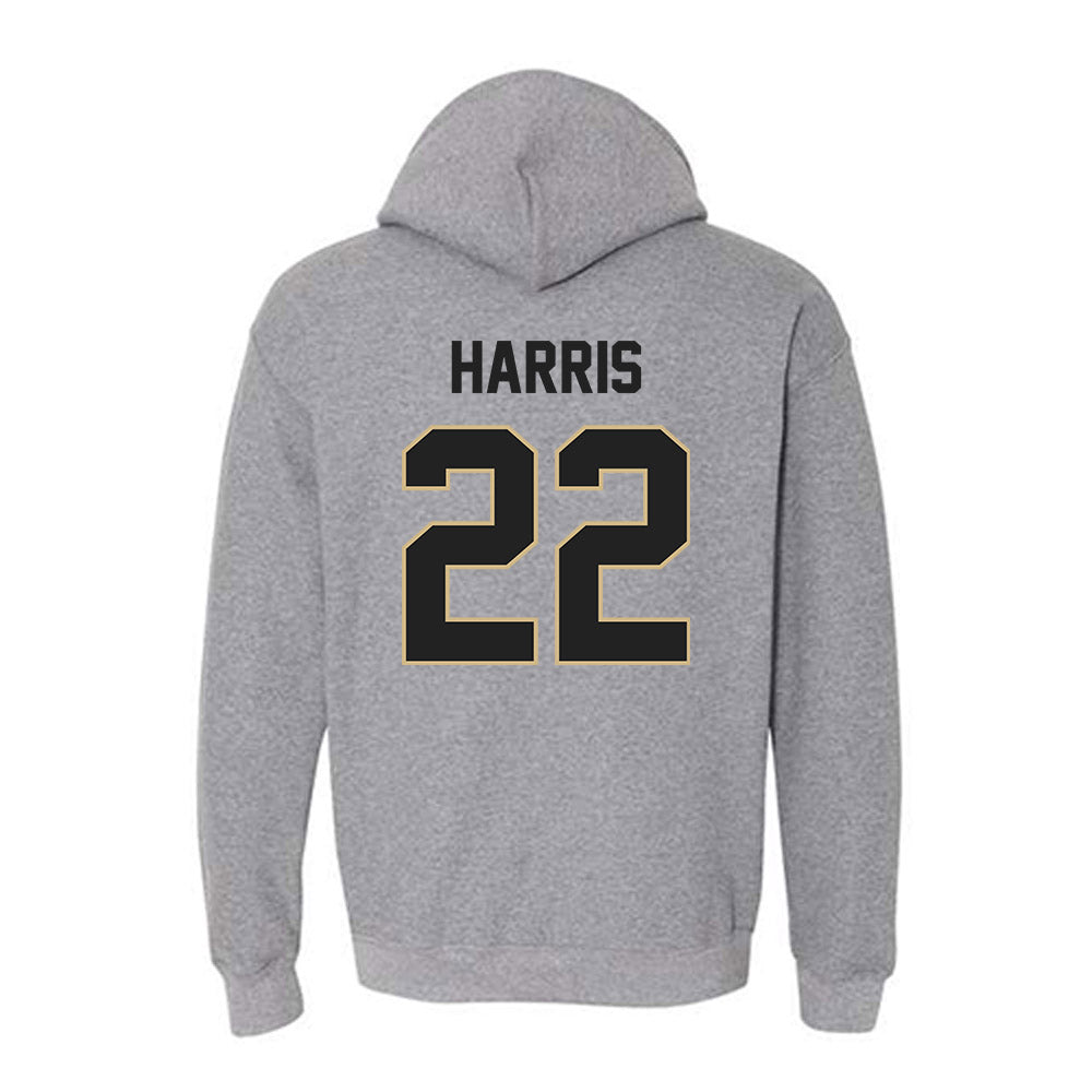 Purdue - NCAA Football : Antonio Harris - Classic Shersey Hooded Sweatshirt-1