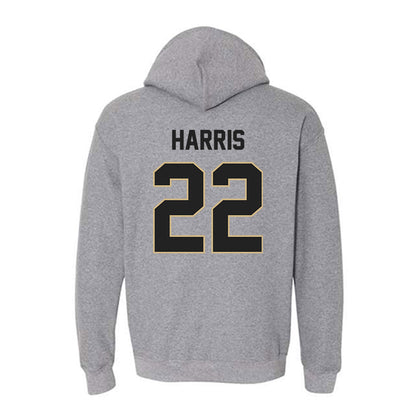 Purdue - NCAA Football : Antonio Harris - Classic Shersey Hooded Sweatshirt-1