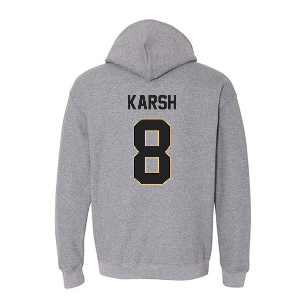 Purdue - NCAA Women's Basketball : Hila Karsh - Classic Shersey Hooded Sweatshirt-1