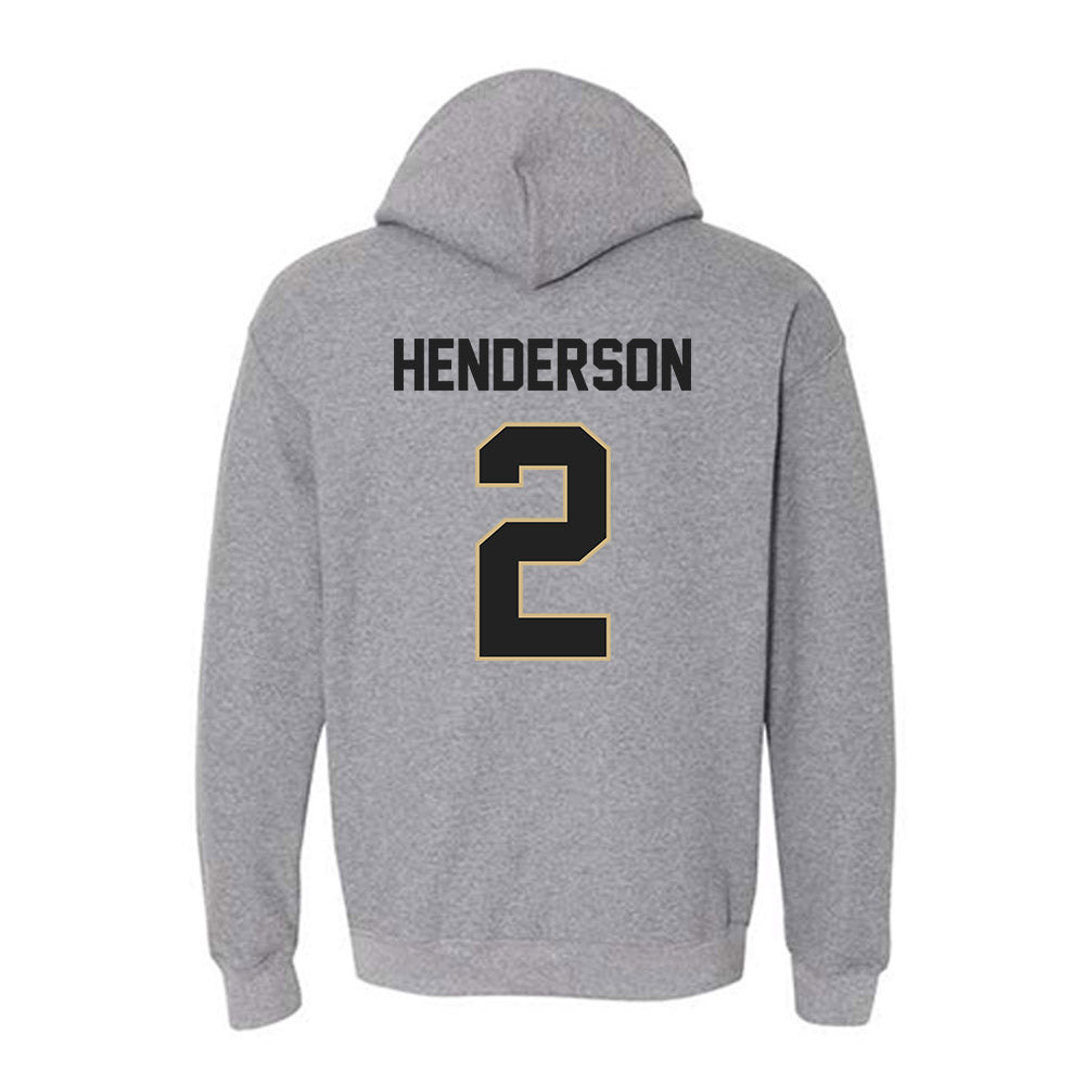 Purdue - NCAA Women's Basketball : Taylor Henderson - Classic Shersey Hooded Sweatshirt-1