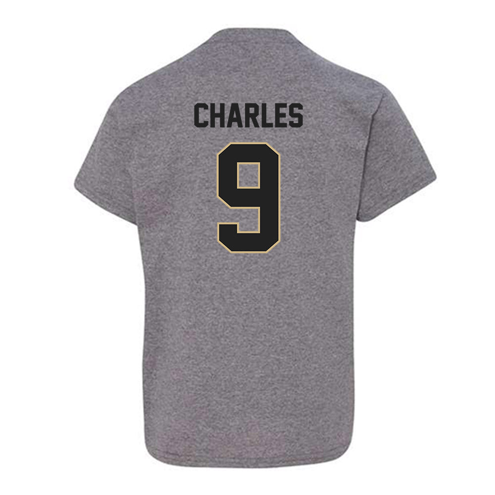 Purdue - NCAA Women's Volleyball : Dior Charles - Classic Shersey Youth T-Shirt-1