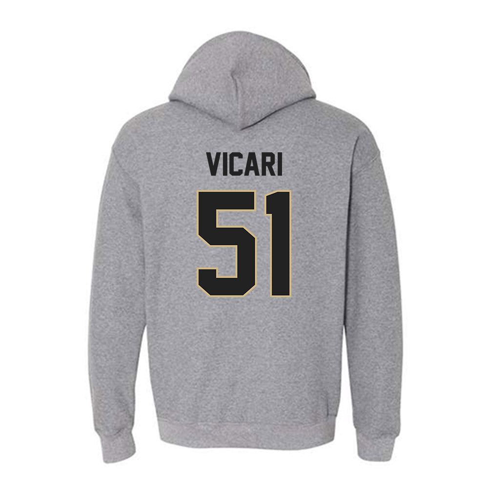 Purdue - NCAA Football : Mason Vicari - Classic Shersey Hooded Sweatshirt-1