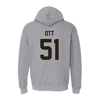 Purdue - NCAA Football : Jaxon Ott - Classic Shersey Hooded Sweatshirt-1